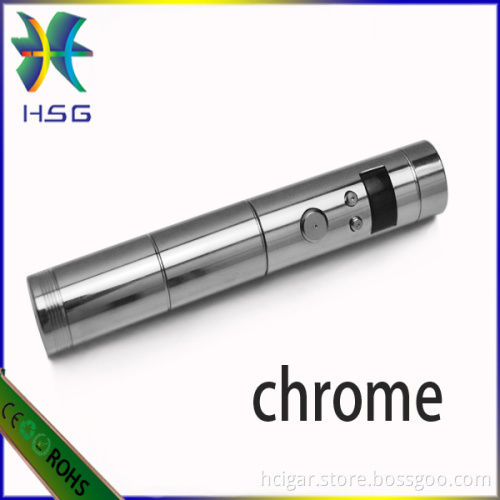 Chrome/Black Chrome/Stainless E-Cigarette VV/Vw Vamo V2 Mod with 18350/18650 Battery